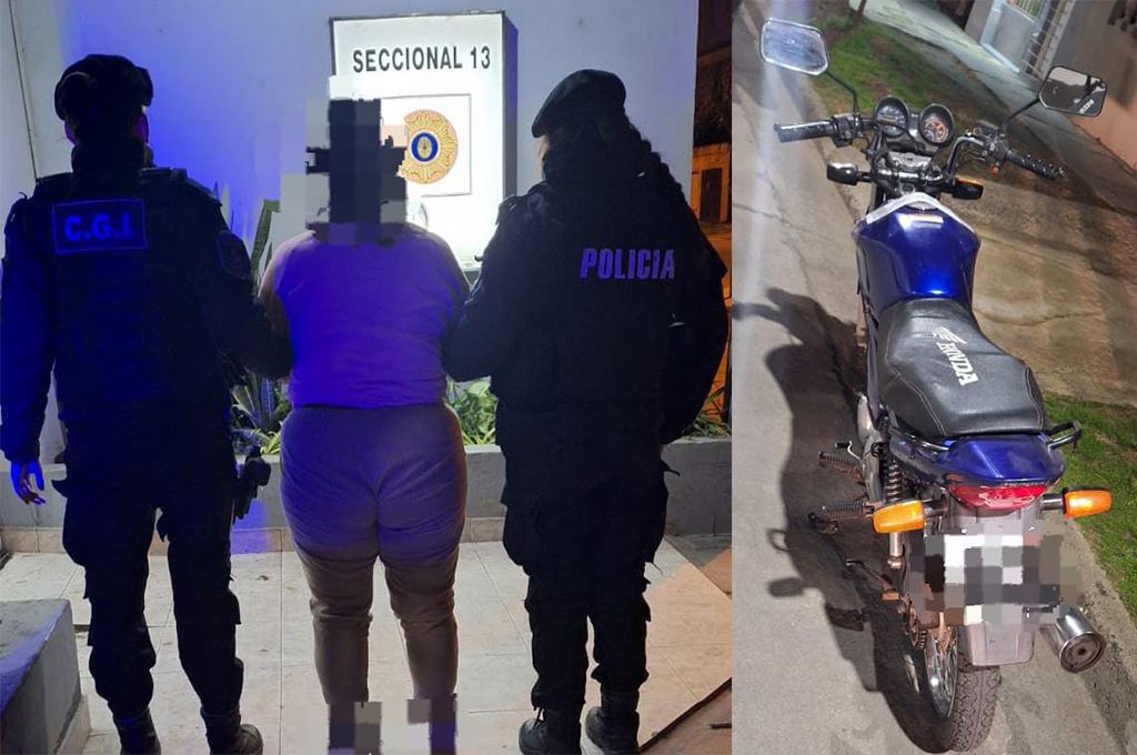 Foto ilustrativa de la moto.