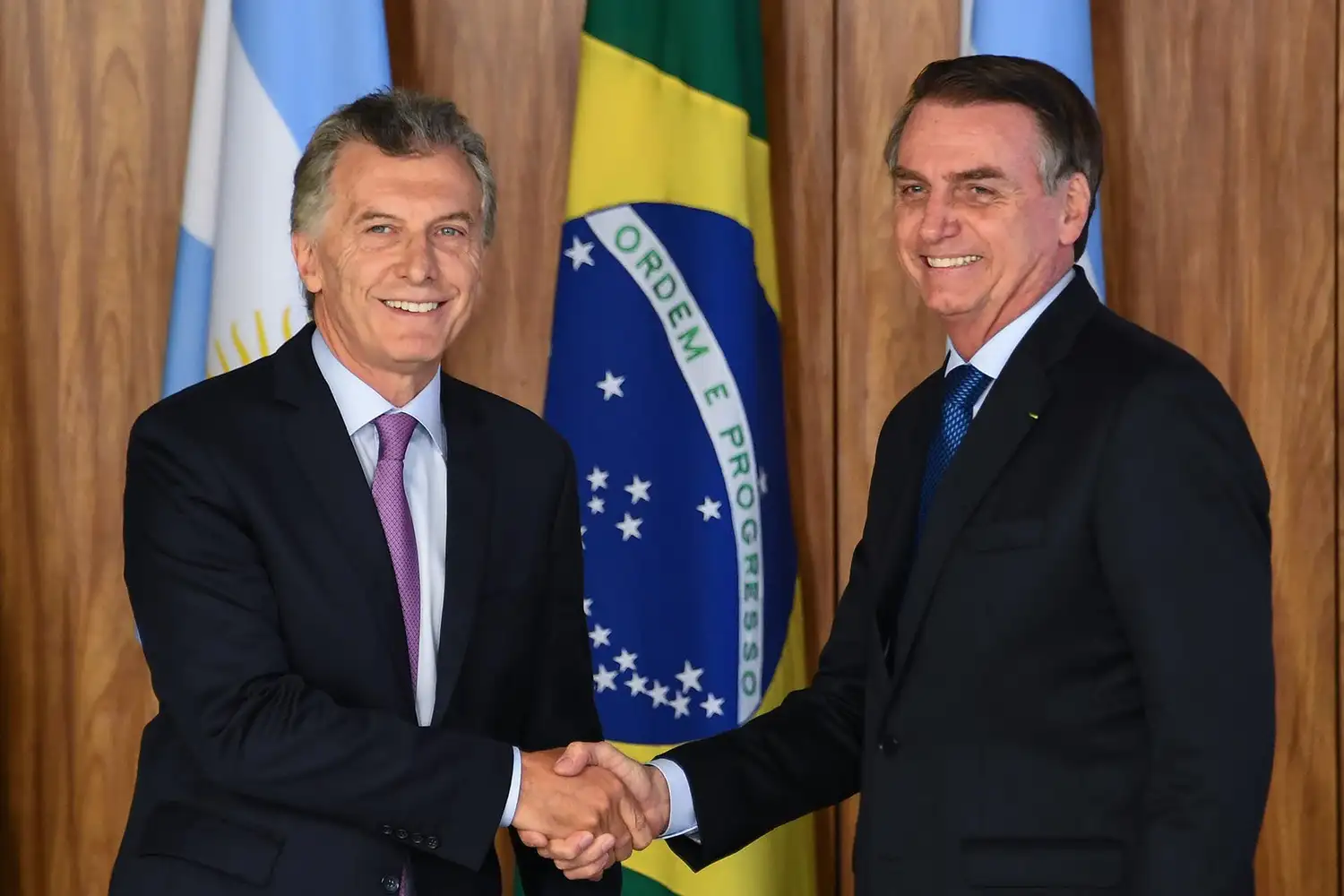 Macri recibe a Bolsonaro