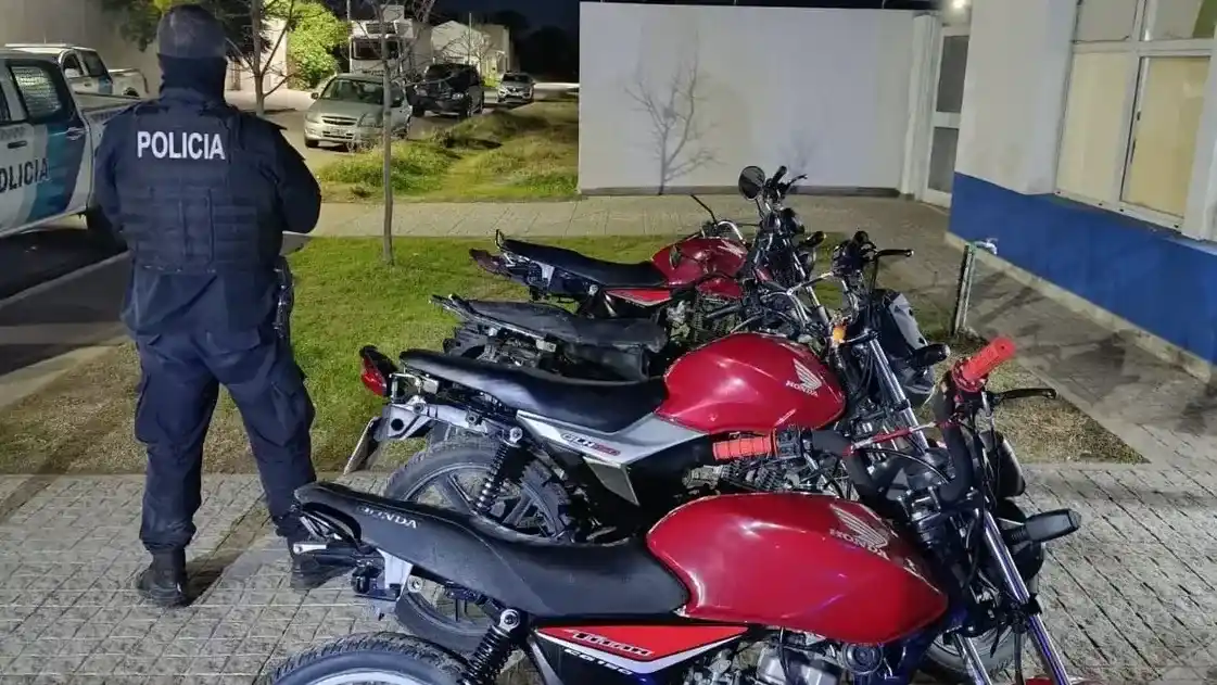 Estas son las motos usadas por los acusados