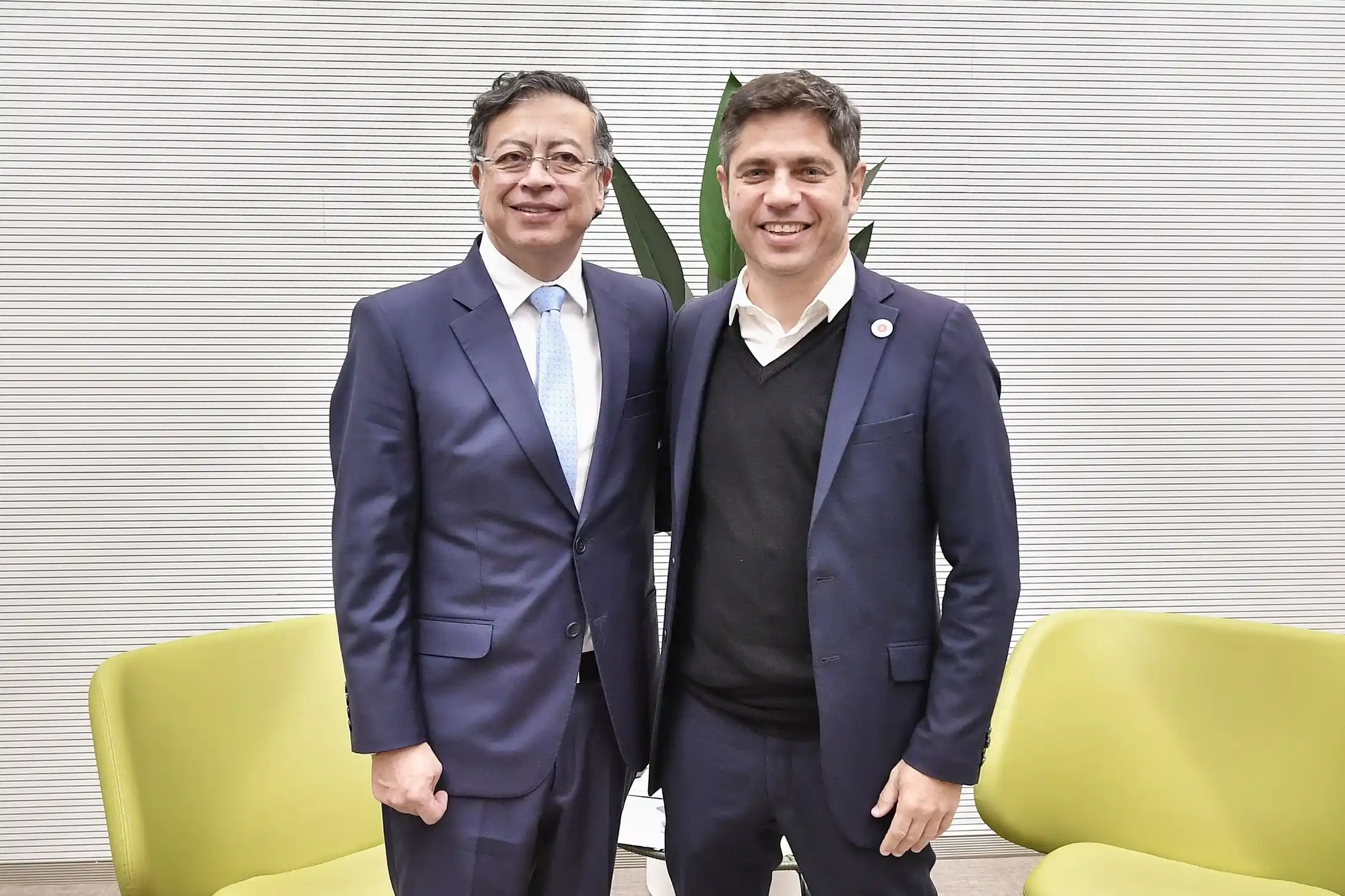 Kicillof se reunió con el presidente Petro: El llamativo mensaje del mandatario colombiano