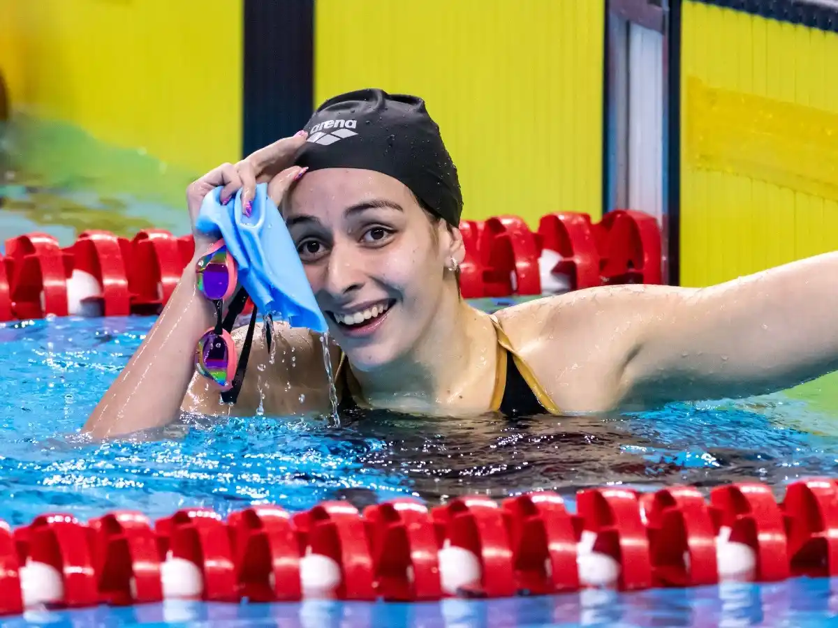Malena competirá desde el jueves en el Centro Acuático Olímpico del Centro de Alto Rendimiento del Deporte de Panamá. (Foto: Peri Soler)