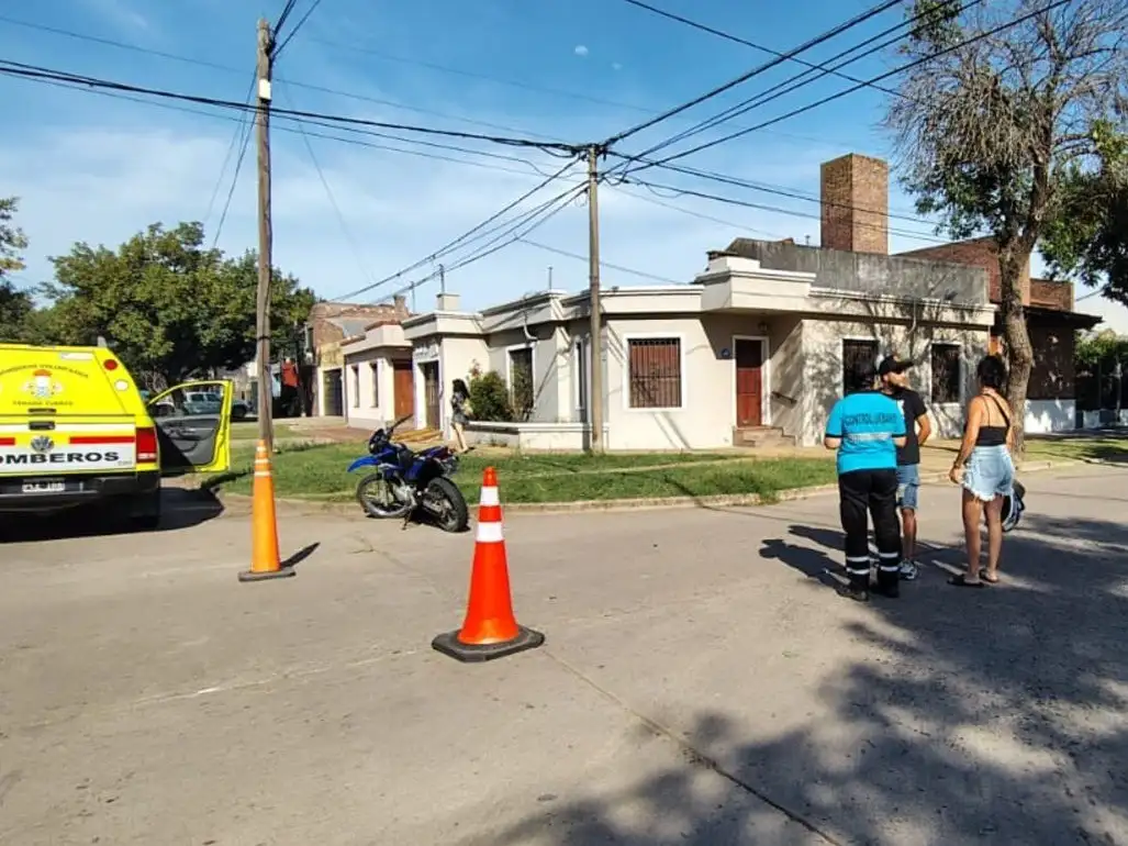 El tránsito estuvo interrumpido.