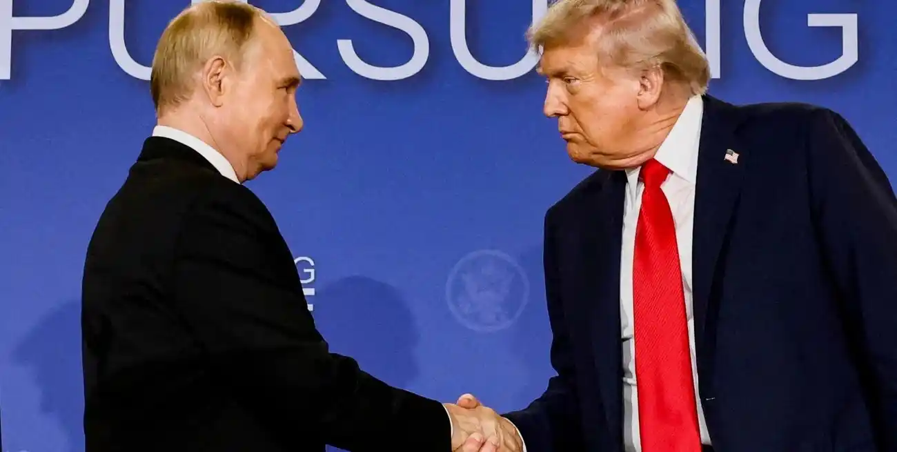 Trump y Putin en su último encuentro en Alaska, en agosto pasado. Foto: Reuters