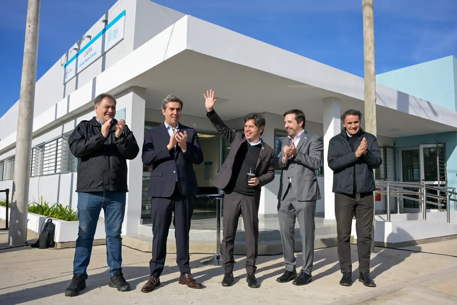 Kicillof inauguró un nuevo Centro de Atención Primaria de la Salud en Luján y llegó a 210 CAPS en su gestión