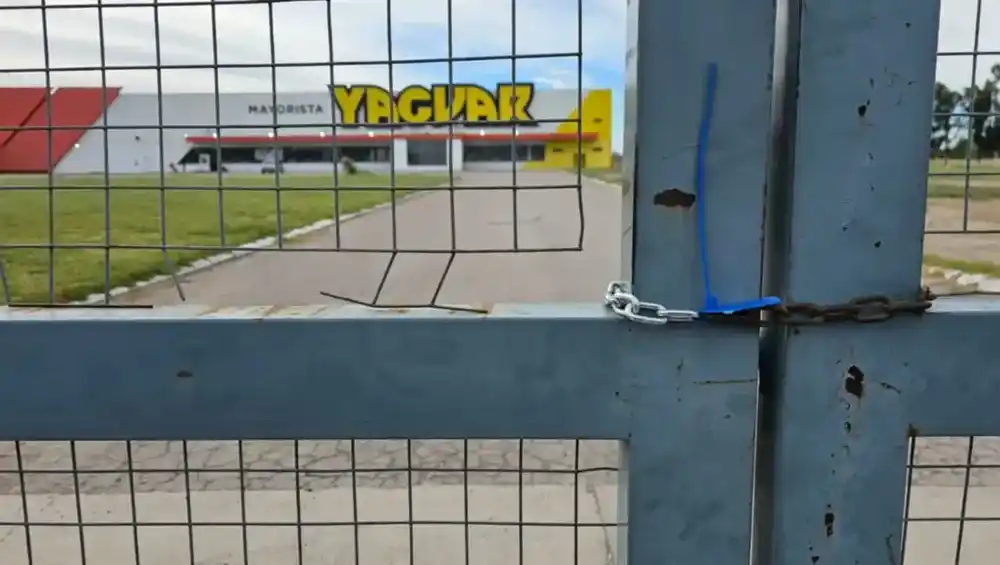 La sucursal Bahía Blanca del supermercado mayorista Yaguar.