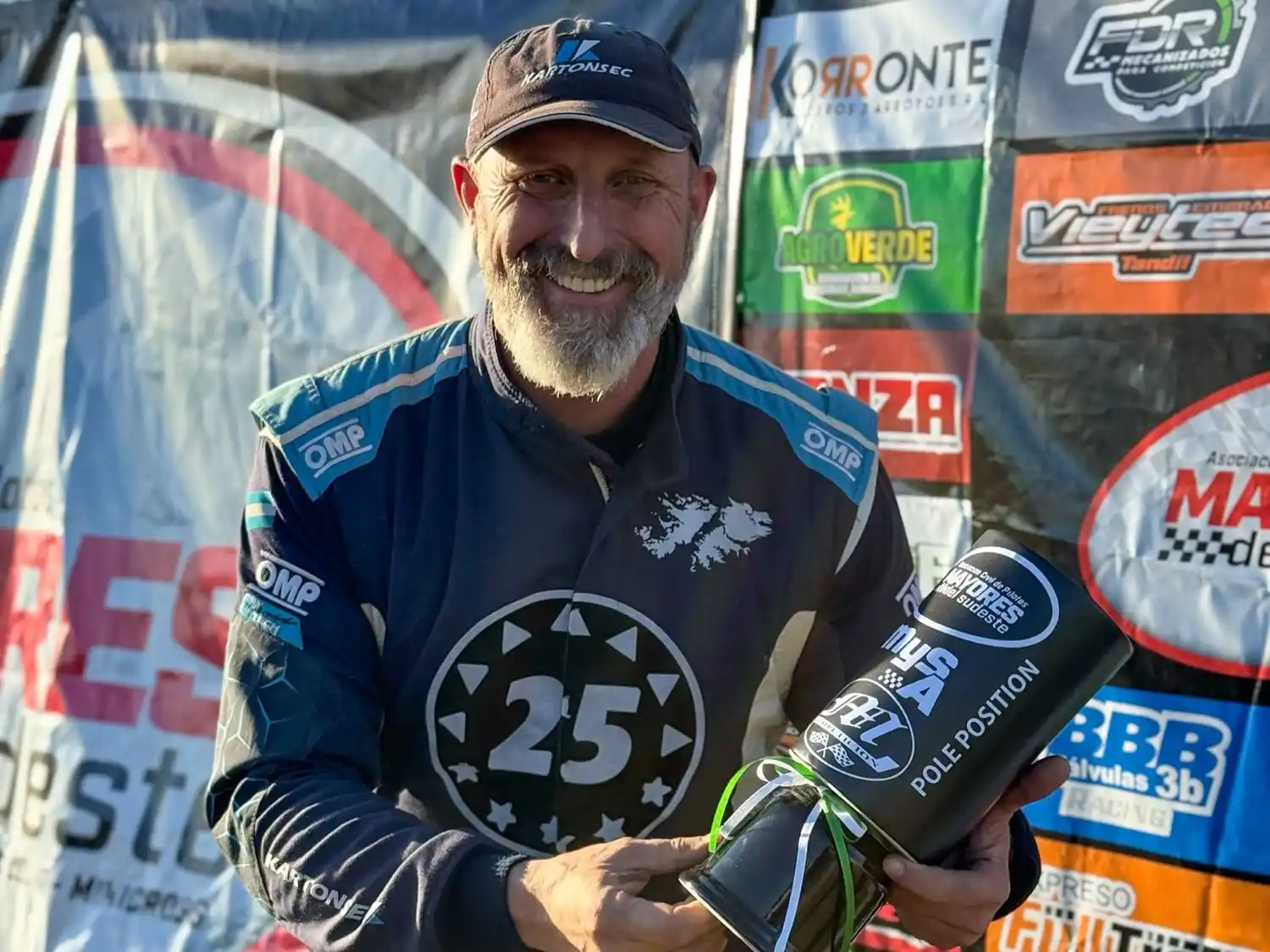 Diego González fue el poleman del Mar y Sierras A