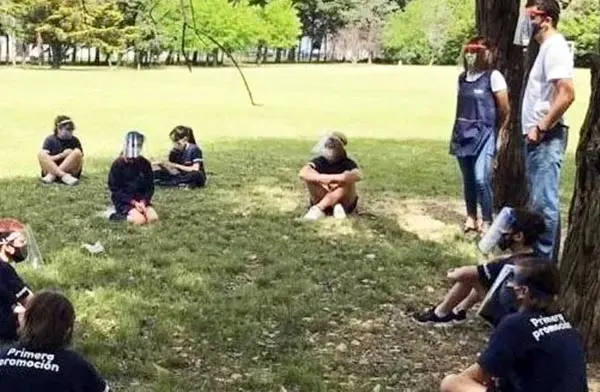 La alegría de volver a encontrarse