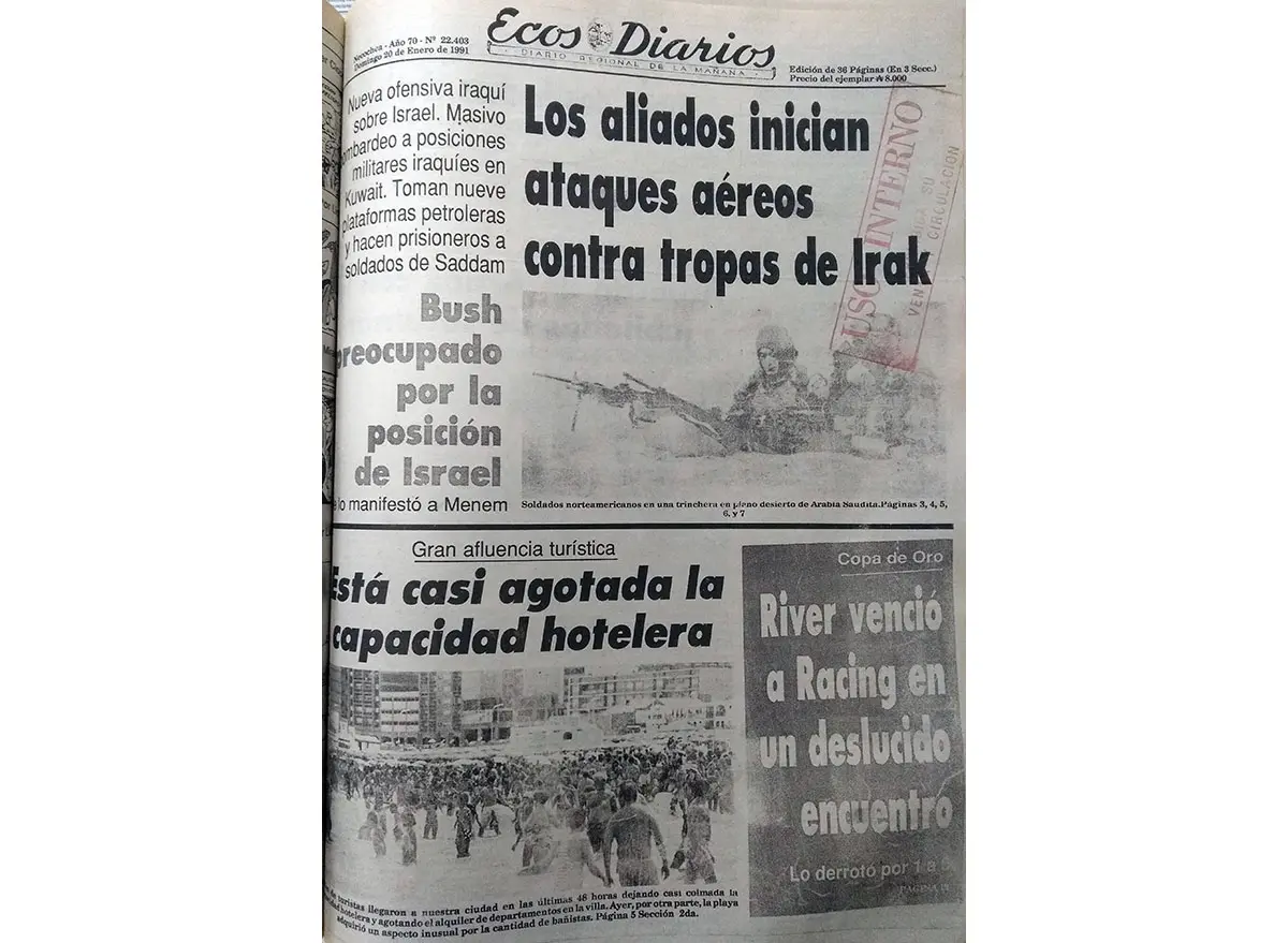 Domingo 20 de enero de 1991