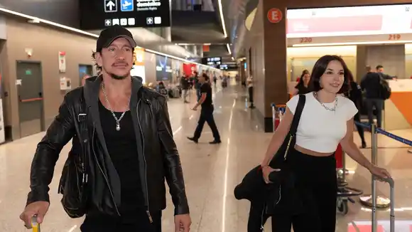 Nico Vázquez y Dai Fernández confirmaron su romance con un viaje a Nueva York: teatro, maratón y complicidad en escena