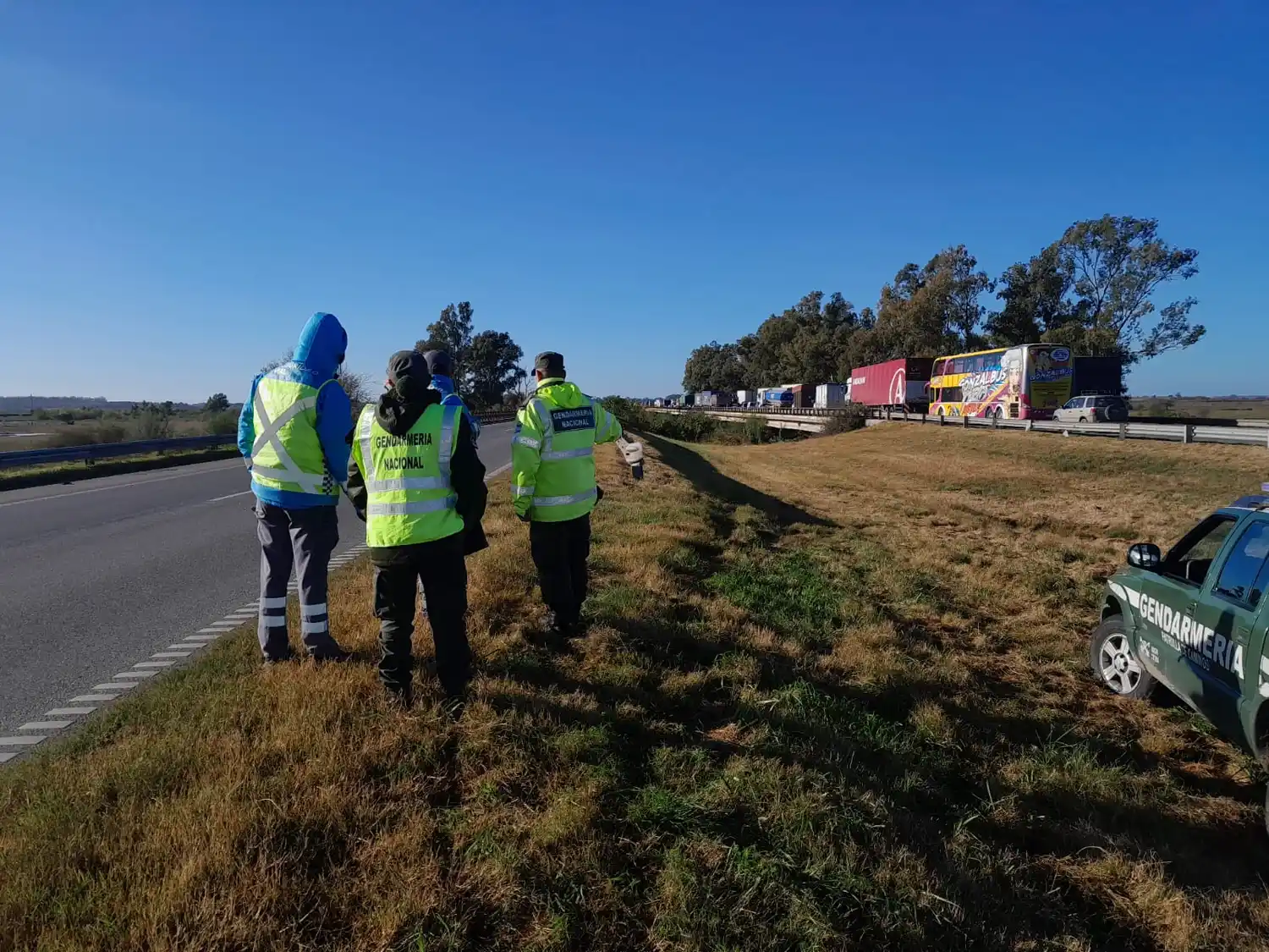 accidente ruta 9 km 149 autopista cortada