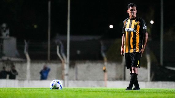 Otro gol de Enzo Galabert para la victoria de Germinal