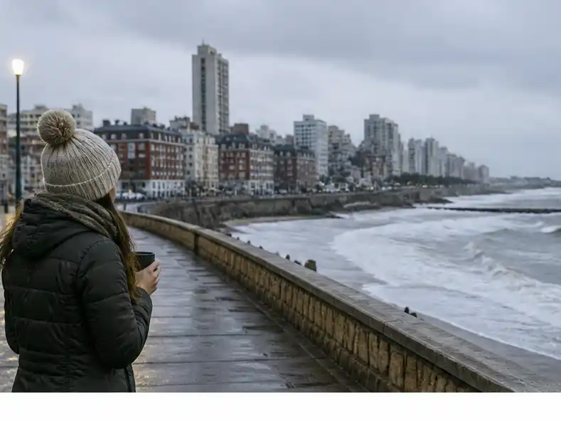 El ingreso de una masa de aire frío generó un marcado descenso de temperaturas en gran parte del país.