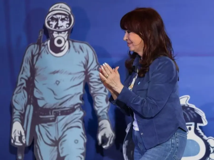 Cristina Fernández en Retiro
