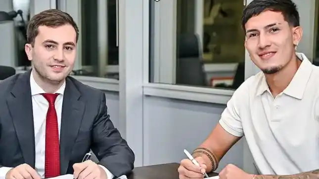 Tobías Ramírez firmó contrato con River.