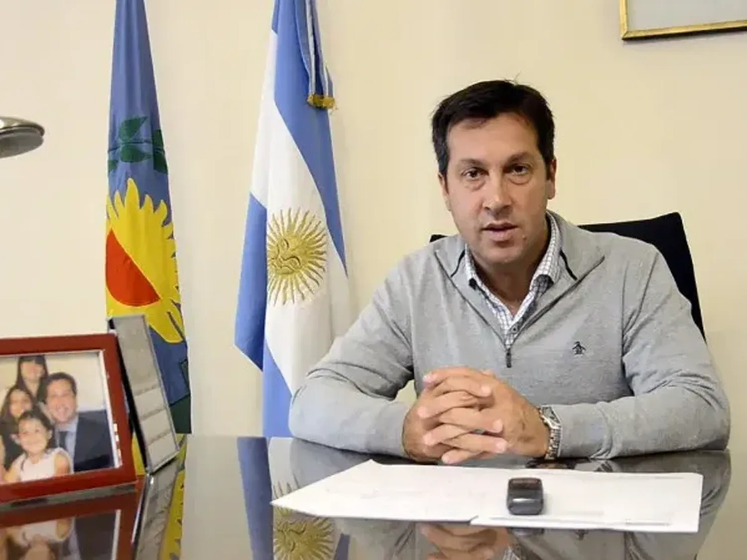 El intendente de Necochea reclamó por obras a Nación y que rebajen el IVA al Municipio
