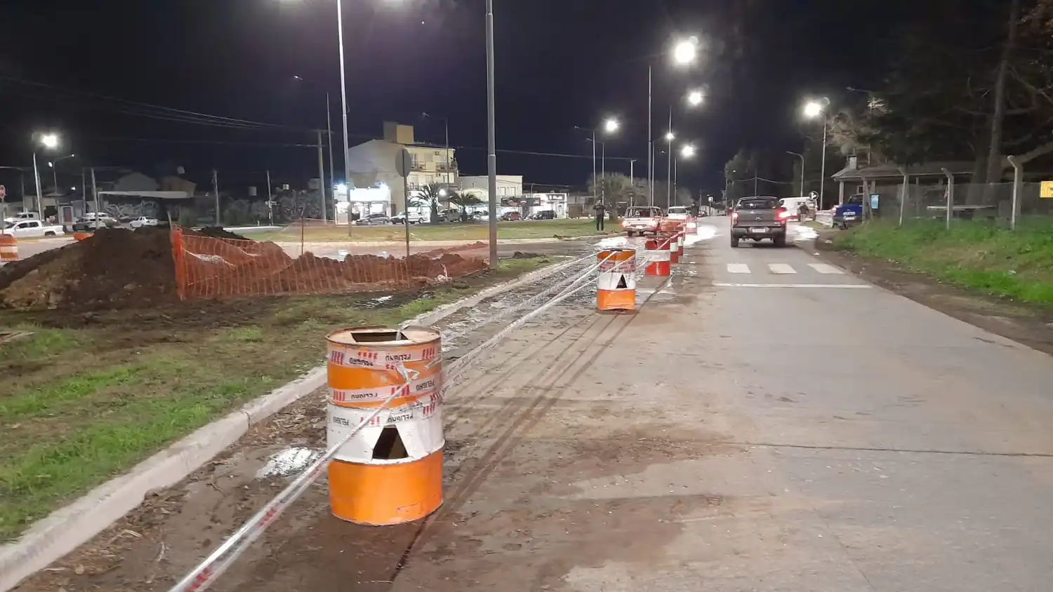 Restringieron el tránsito en Fleming.