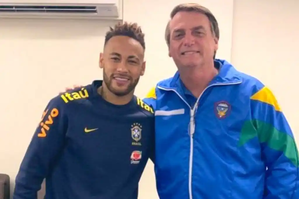 Bolsonaro compartió un vivo con Neymar, quién pronosticó su reelección y el Mundial de Qatar