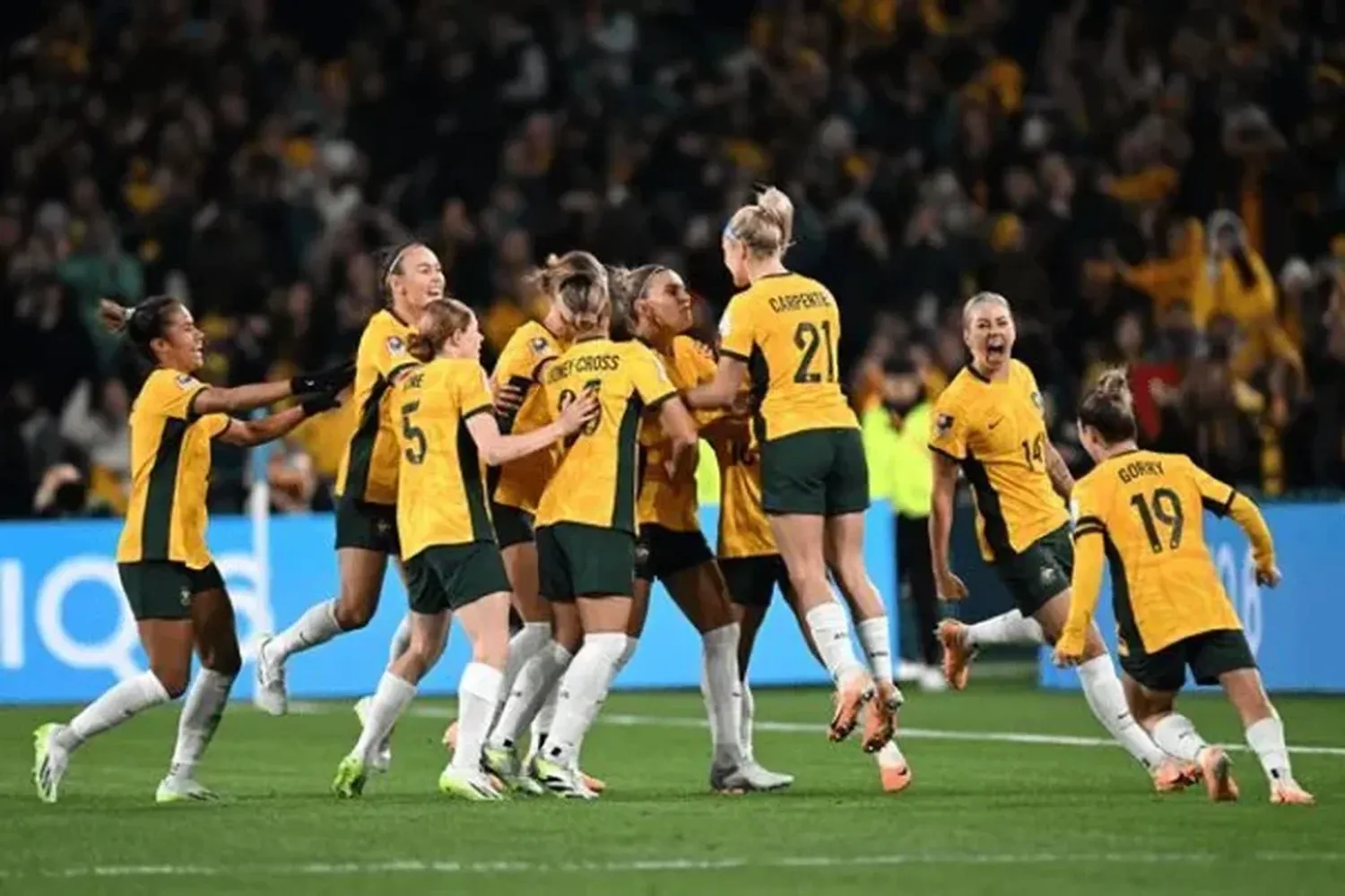 Australia venció a Irlanda en el debut: partidos de hoy