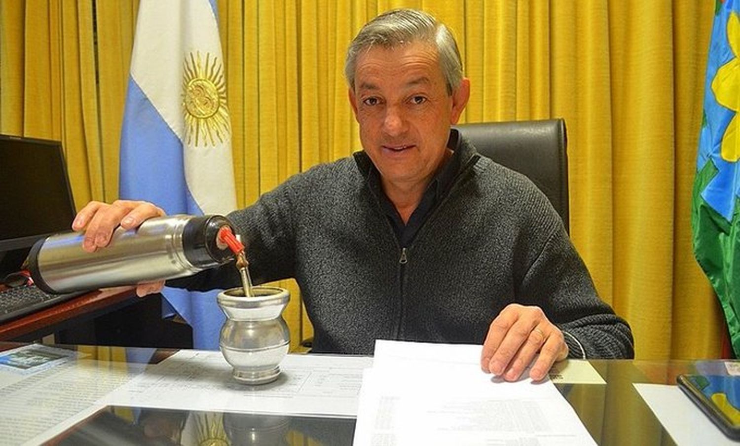 Hipólito Yrigoyen: Último adiós al Intendente Jorge Cortés