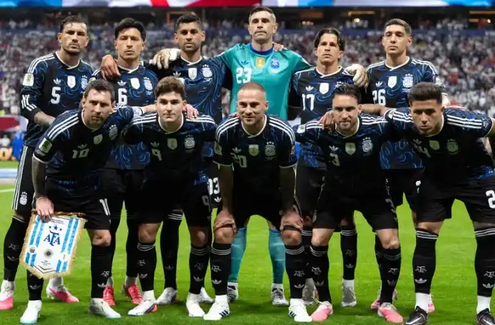 La Selección argentina vuelve al país.