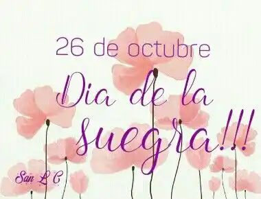 El 26 de octubre se celebra el Día Mundial de la Suegra.