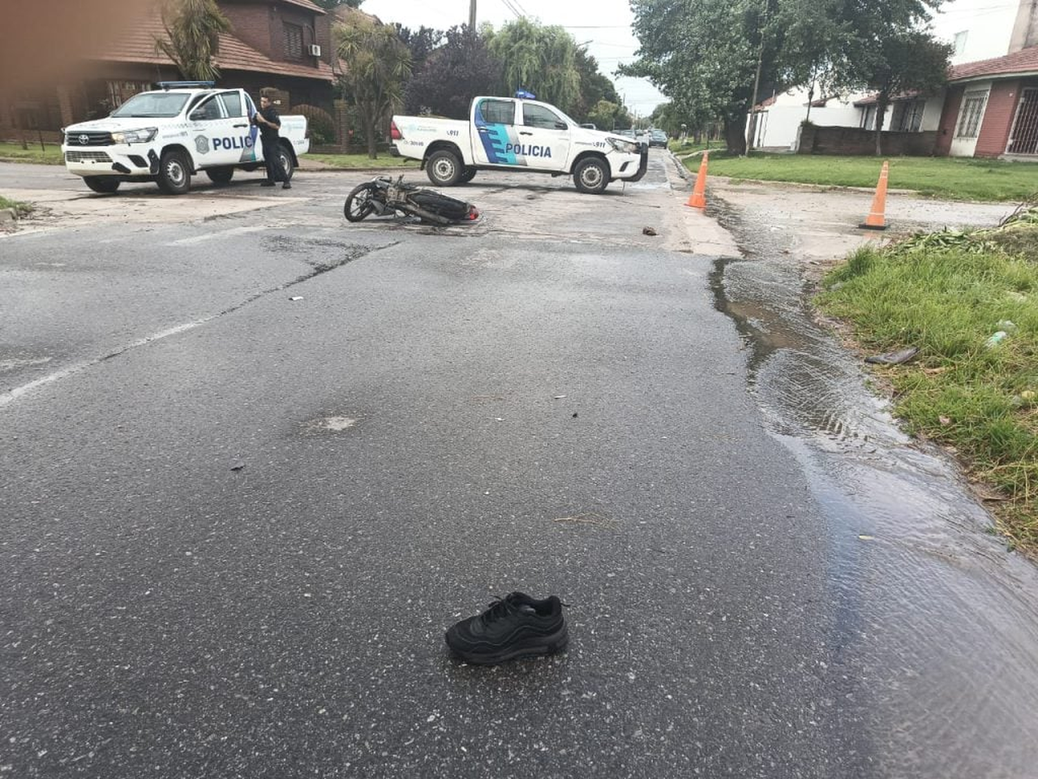 El siniestro ocurrió en el barrio Colinas de Peralta Ramos. FOTO: La Capital.