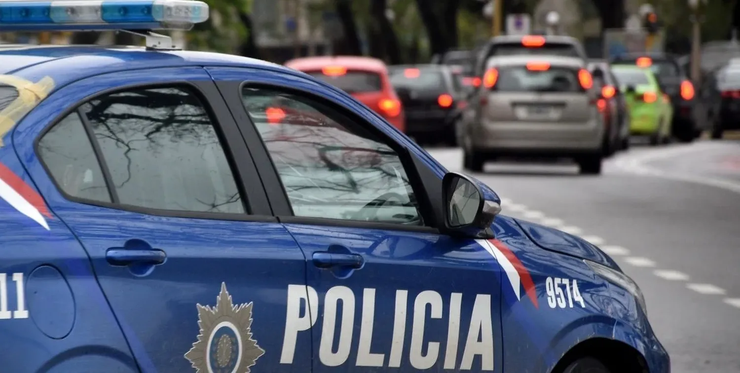 Rápida respuesta de la policía al pedido de ayuda.