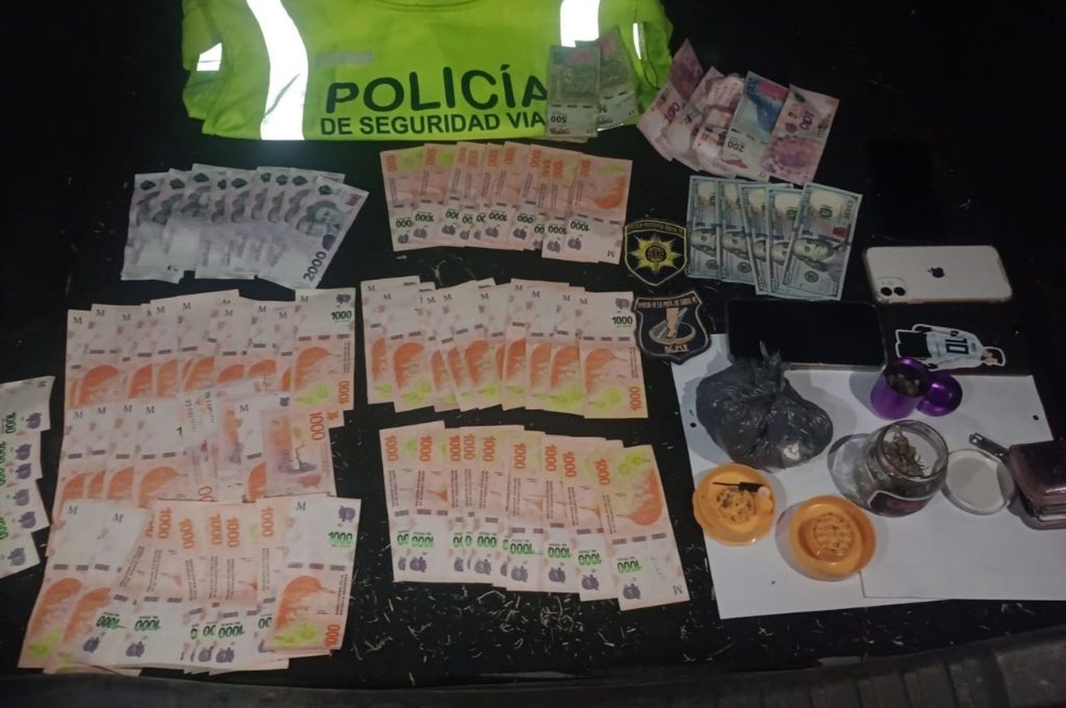 Secuestro durante un control policial