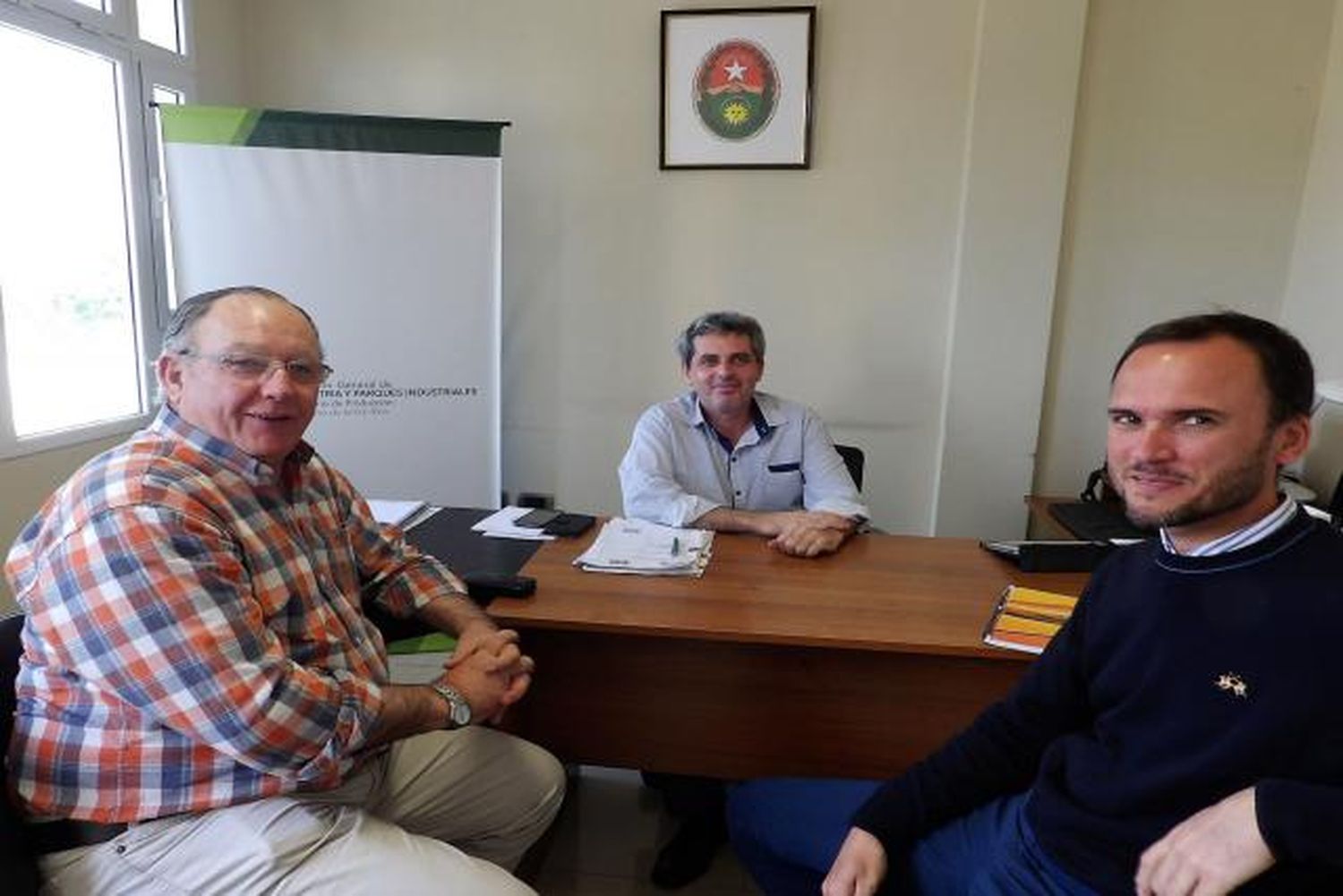 Bogdan se reunió con funcionarios provinciales buscando apoyo para el Parque Industrial