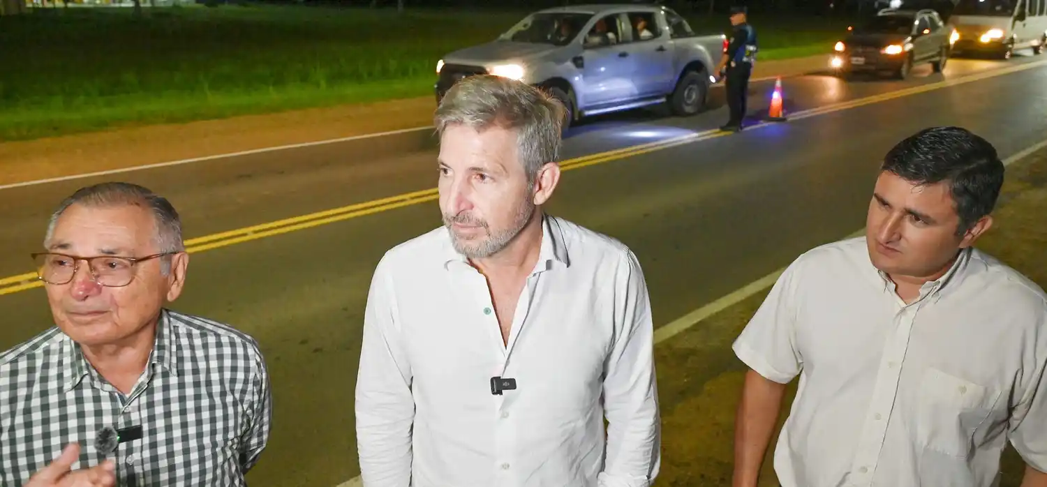 Frigerio destacó la importancia de la obra en el acceso a Federación