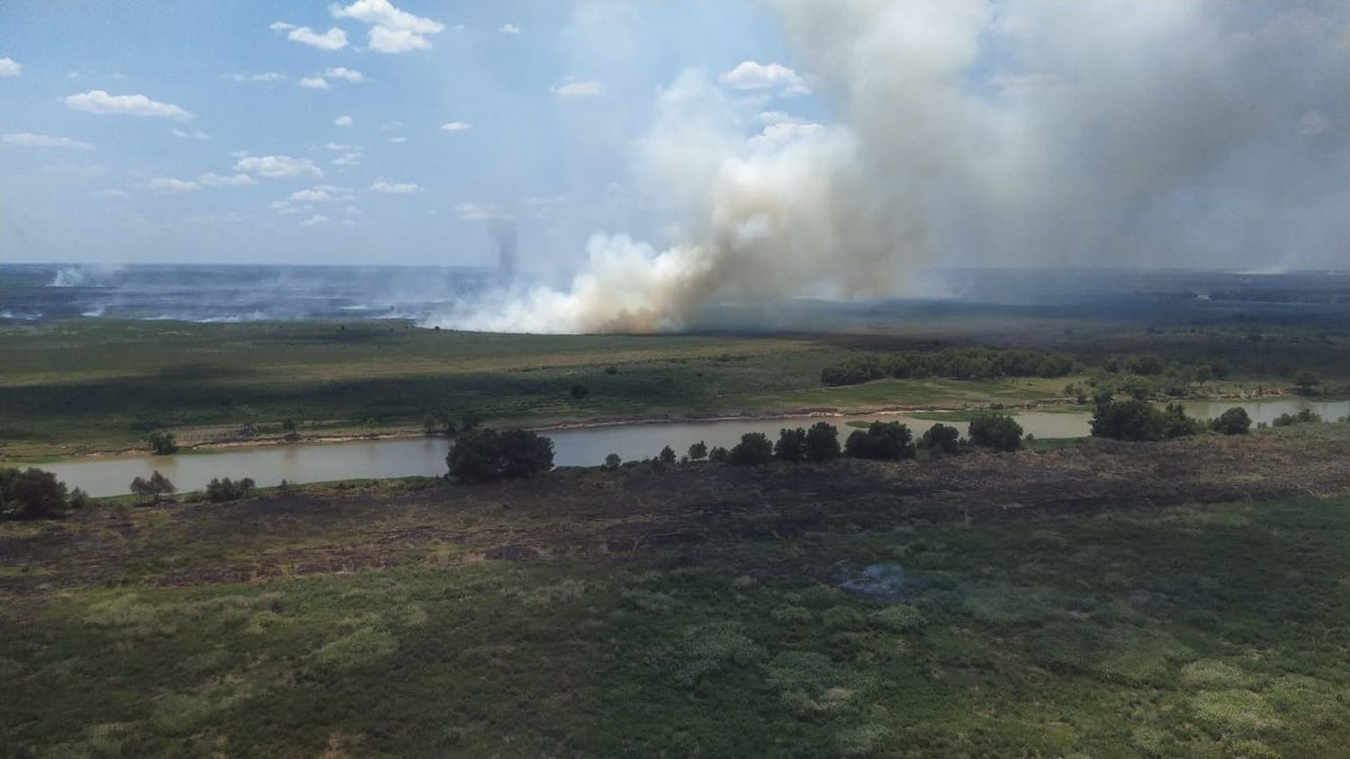 Ecocidio: los incendios en islas Lechiguanas afectaron más de 5.400 hectáreas en la última semana