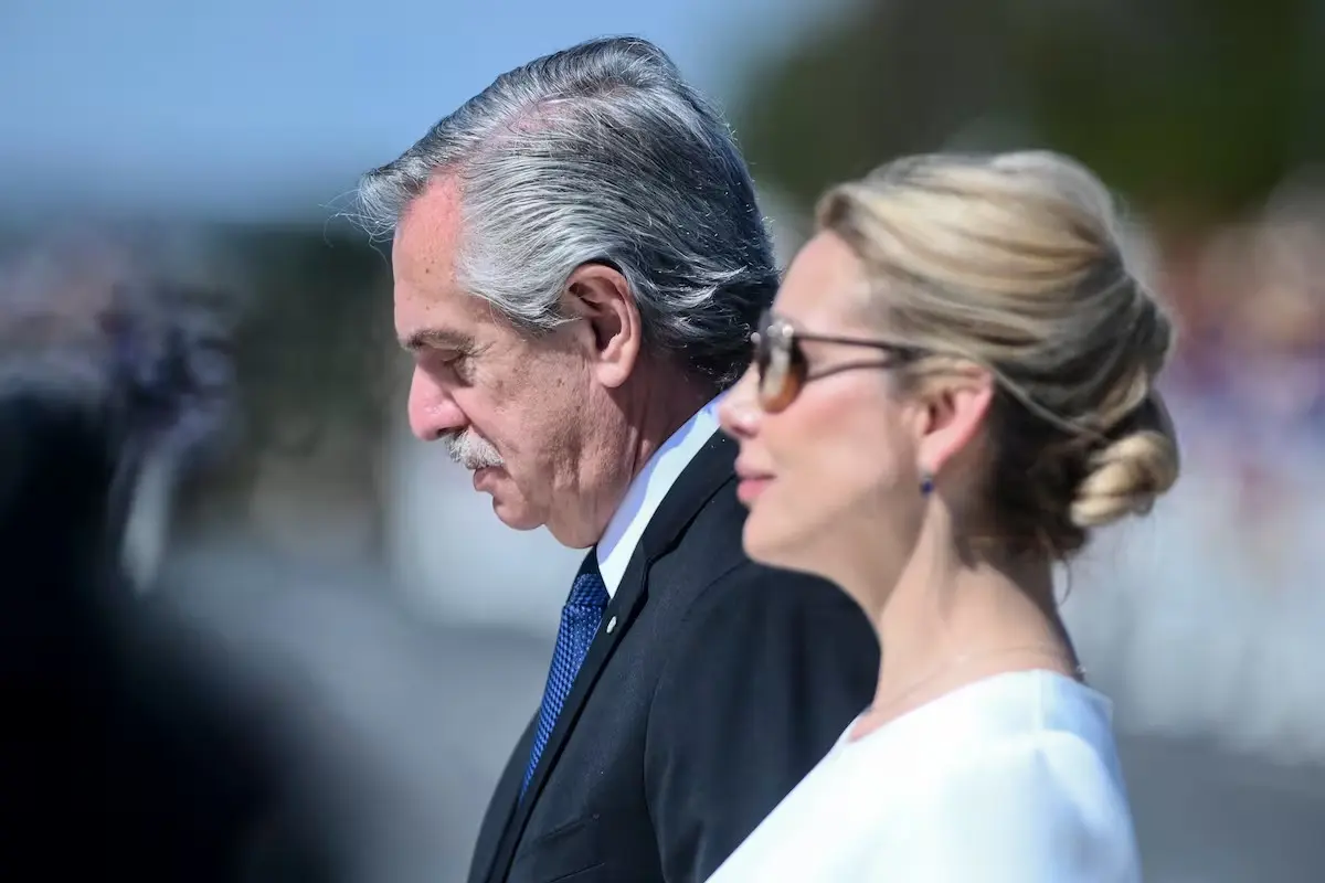 Alberto Fernández y Fabiola Yañez