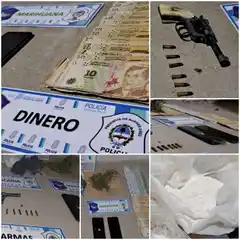 Allanaron cuatro domicilios por venta de drogas