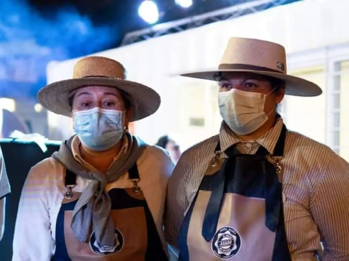 El asado de Silvia en el  Festival de Jesús María         