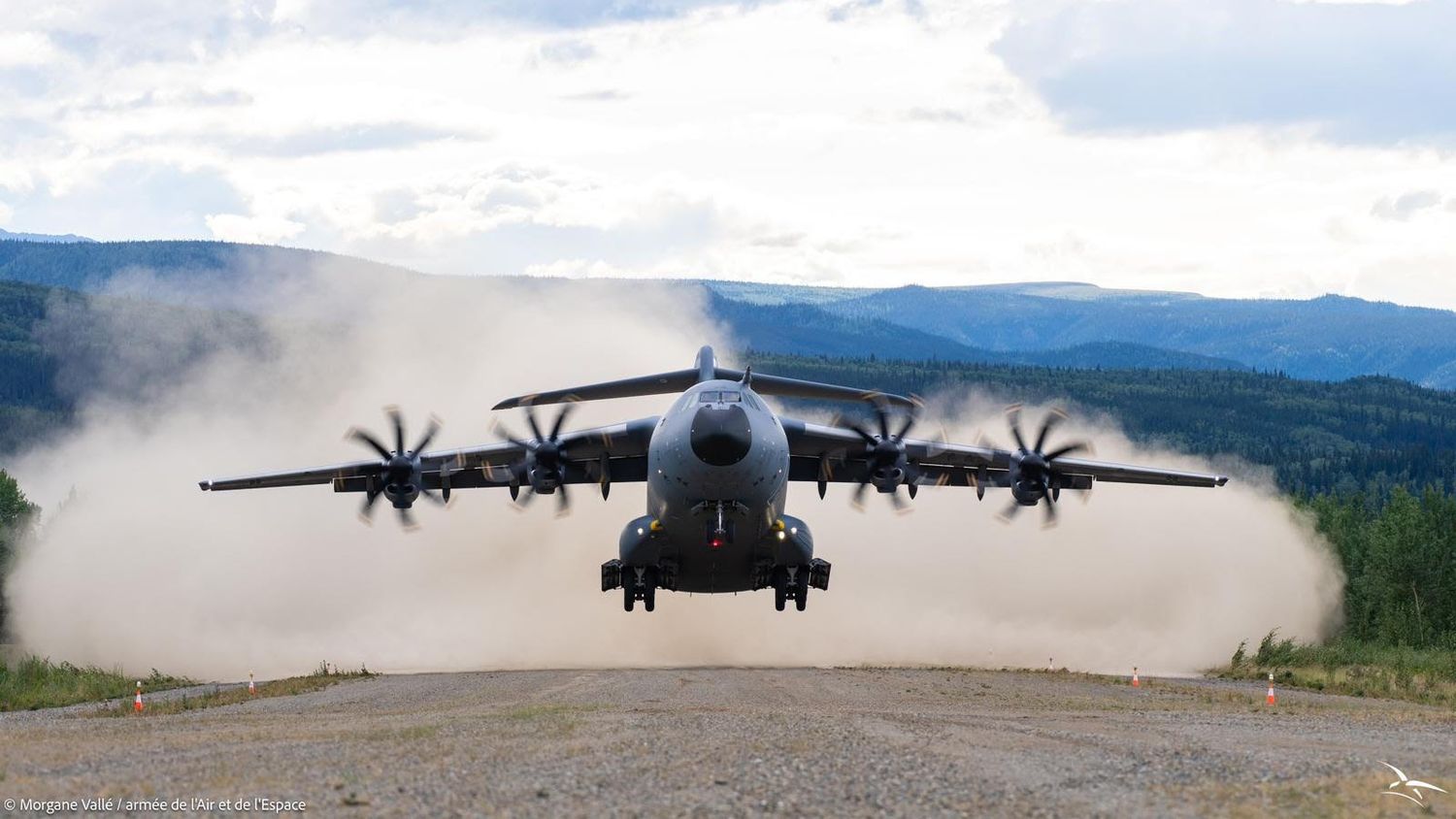 A400M de la Fuerza Aérea y del Espacio Francesa. Foto: Airbus