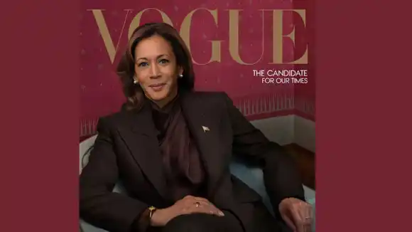 VOGUE dedica la portada de octubre a Kamala Harris