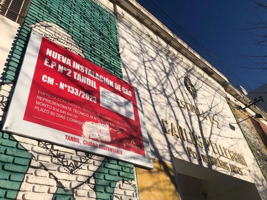 Tras 5 meses, la Escuela 2 volvió a tener gas