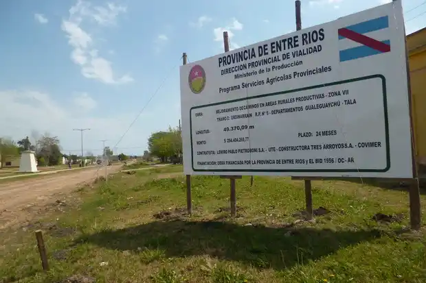 Comenzaron los trabajos en la Ruta 19 