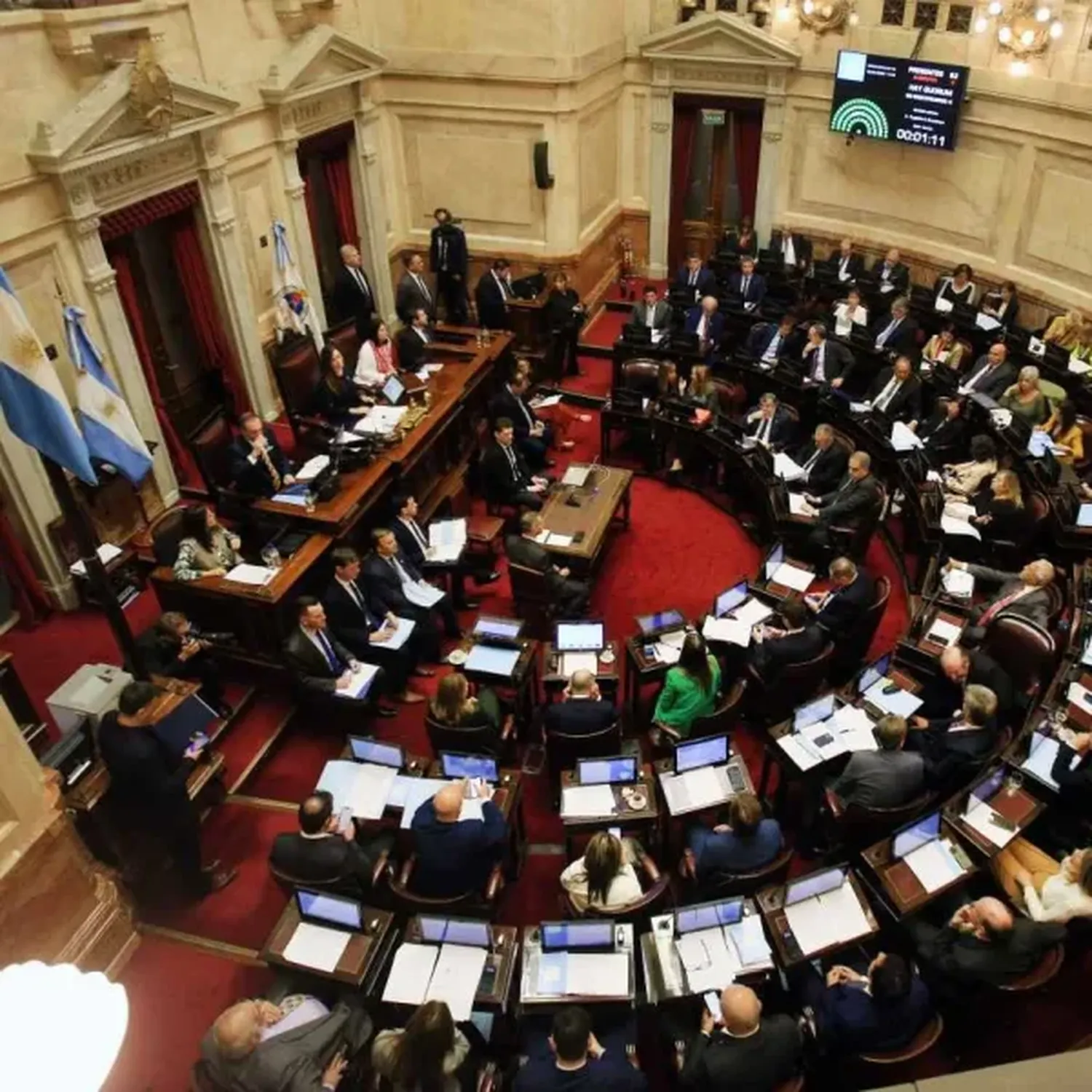 Senado: con poco margen, el oficialismo busca dilatar el debate del proyecto que recompone las jubilaciones