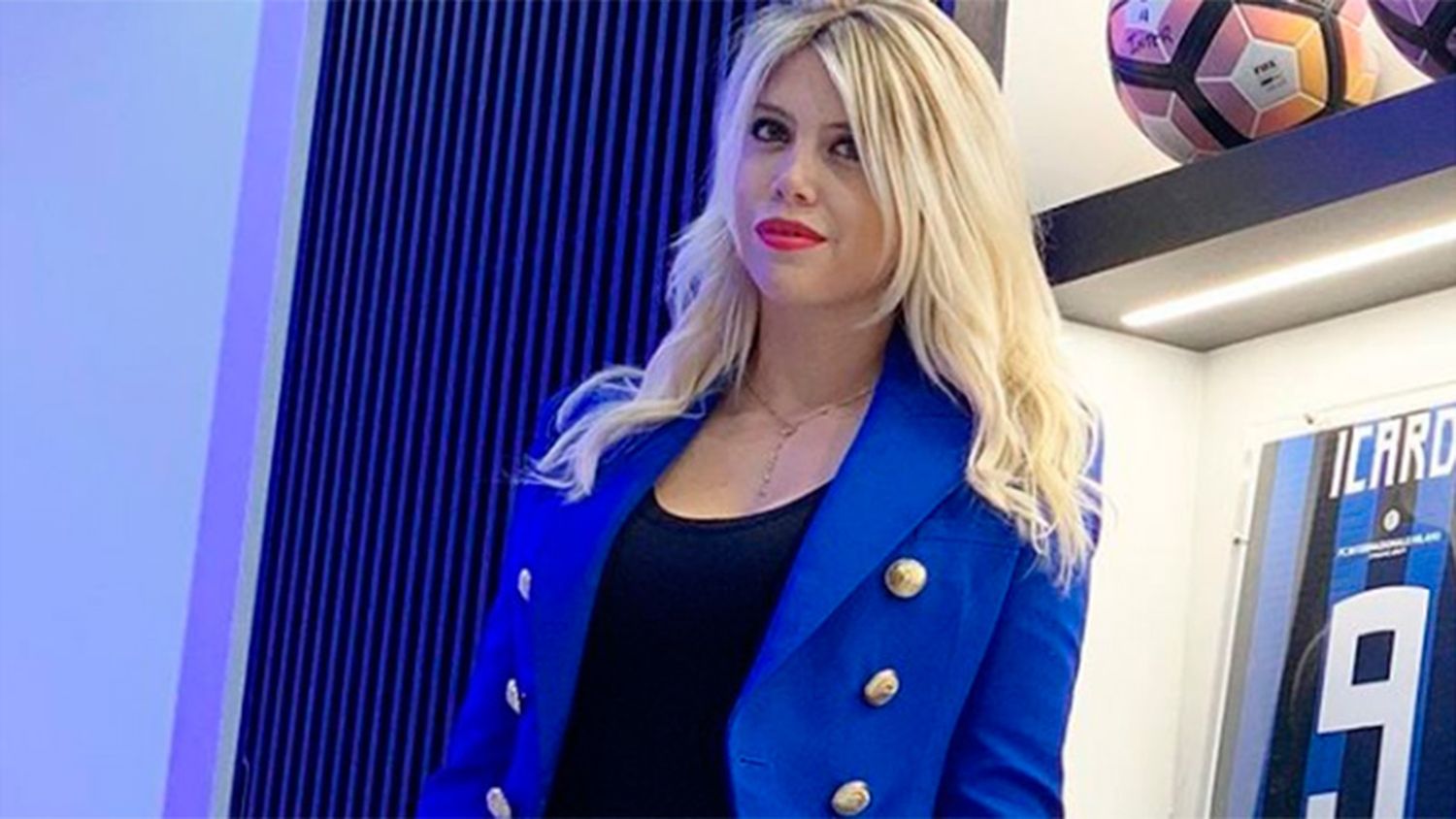 Wanda Nara posó súper sexy pero descuidó un detalle