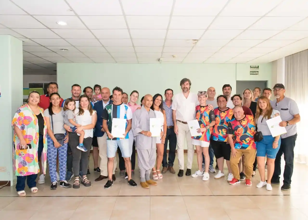 Giano entregó la personería jurídica a nuevas Asociaciones Civiles de Concordia