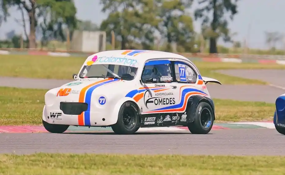 El sanfrancisqueño se quedó con el triunfo en el último giro de carrera.