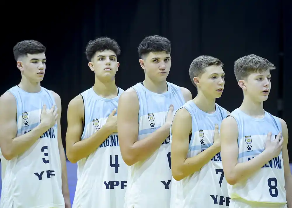 Con Dominé, Argentina goleó a Bolivia en el Sudamericano U15