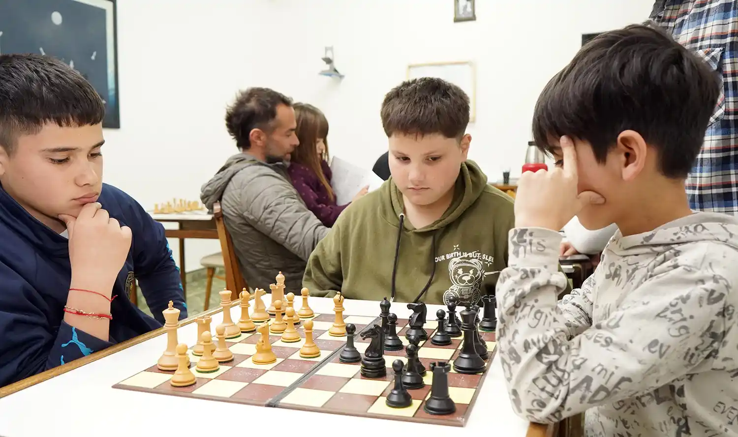 Desde el Club Ajedrez Necochea se intenta seguir cautivando niños y jóvenes que sigan esta práctica