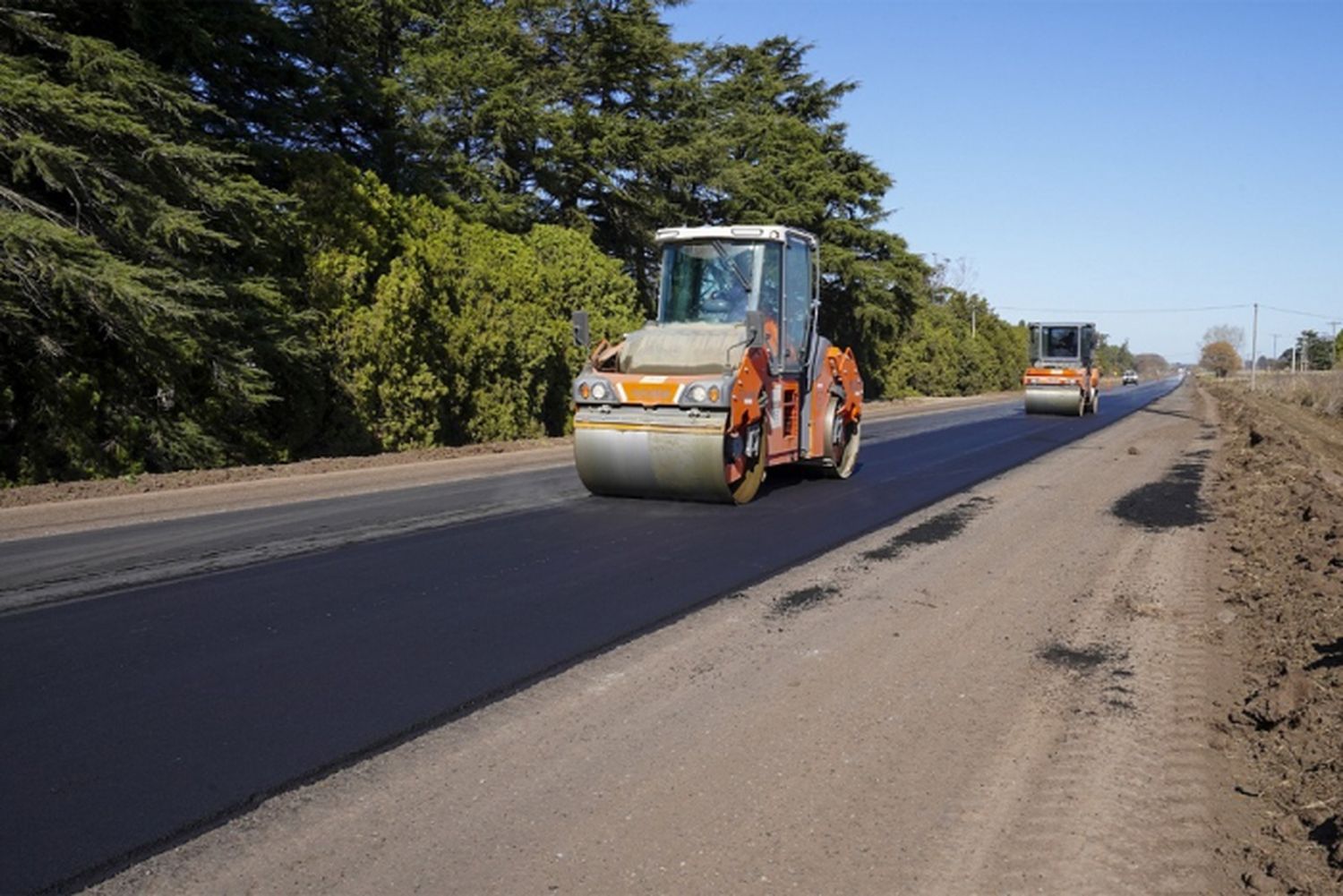 Continúan las obras de conectividad vial entre San Pedro y Arrecifes