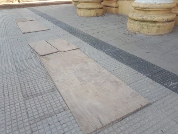 Confirman que colocarán el vidriado en los cimientos hallados en la Iglesia del Socorro