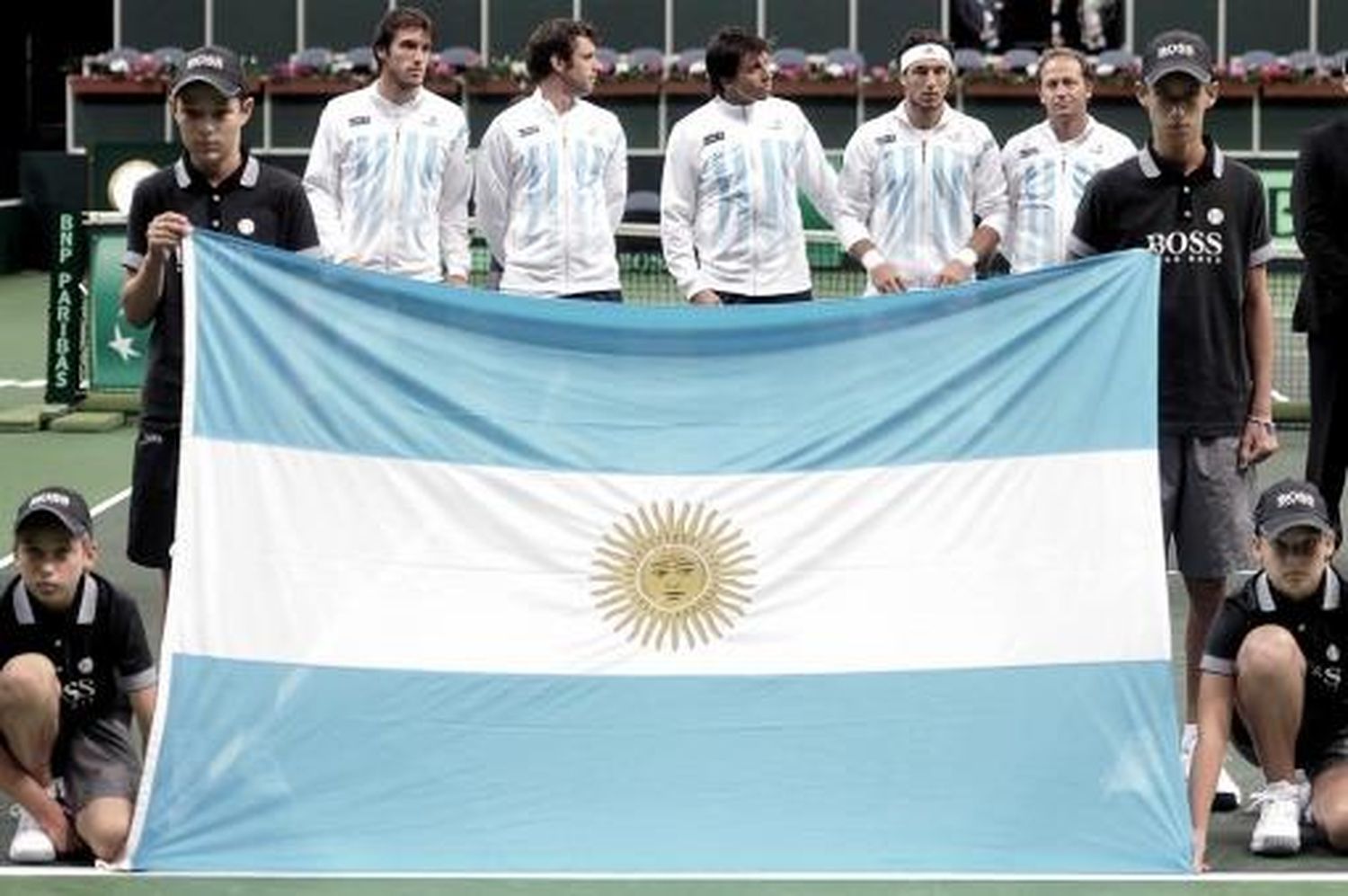 Argentina recibirá a Italia en la Copa Davis 2014, ¿con Del Potro?