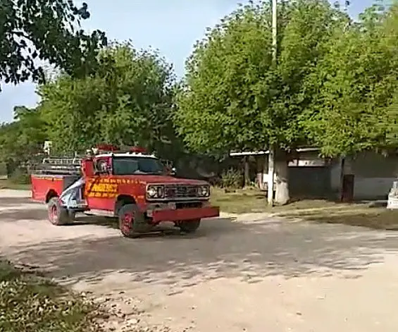 “Cuando entró la autobomba al pueblo vimos gente emocionada”