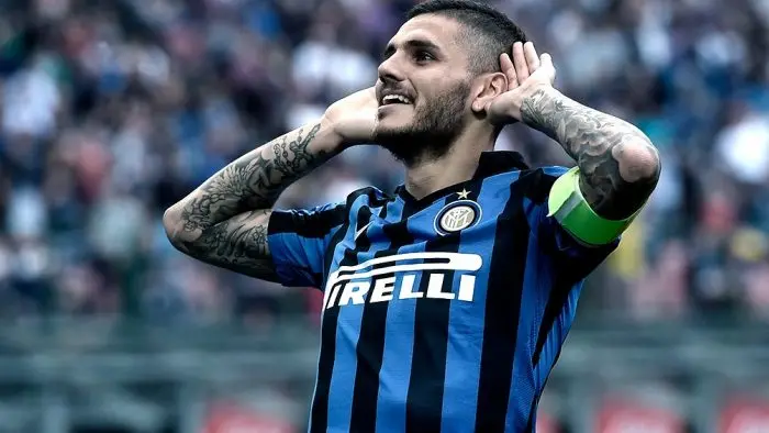 Icardi hizo cuatro goles y superó los 100 goles en Italia