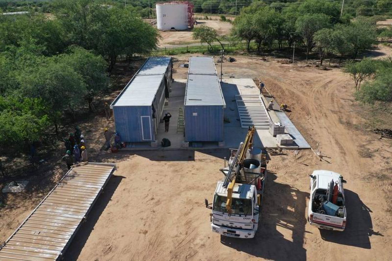 La planta producirá inicialmente 30
toneladas de carbonato de litio al año